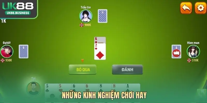 Những kinh nghiệm chơi hay